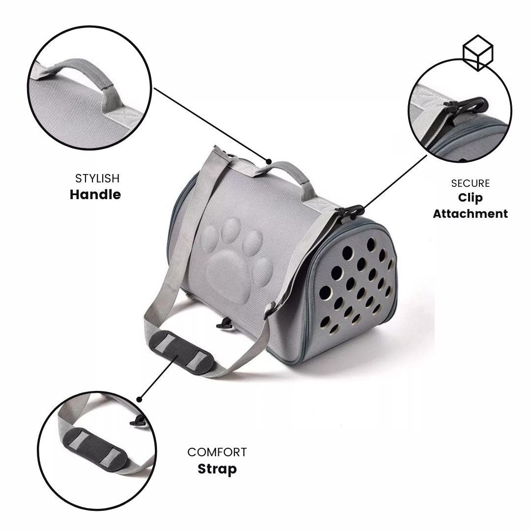WOOZAPET Travel Pet Carrier For Dogs or Cats