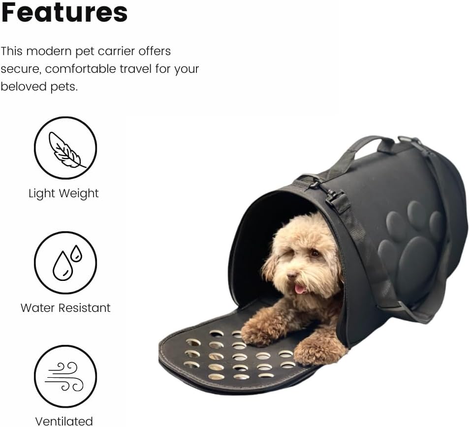 WOOZAPET Travel Pet Carrier For Dogs or Cats