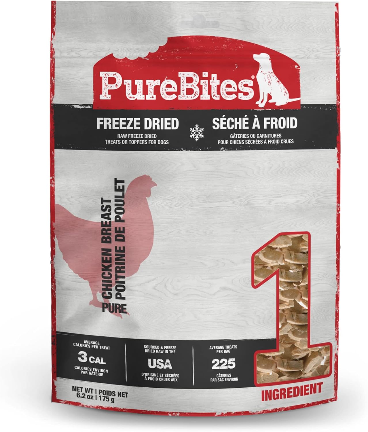 PureBites Chicken Freeze-Dried Dog Treats