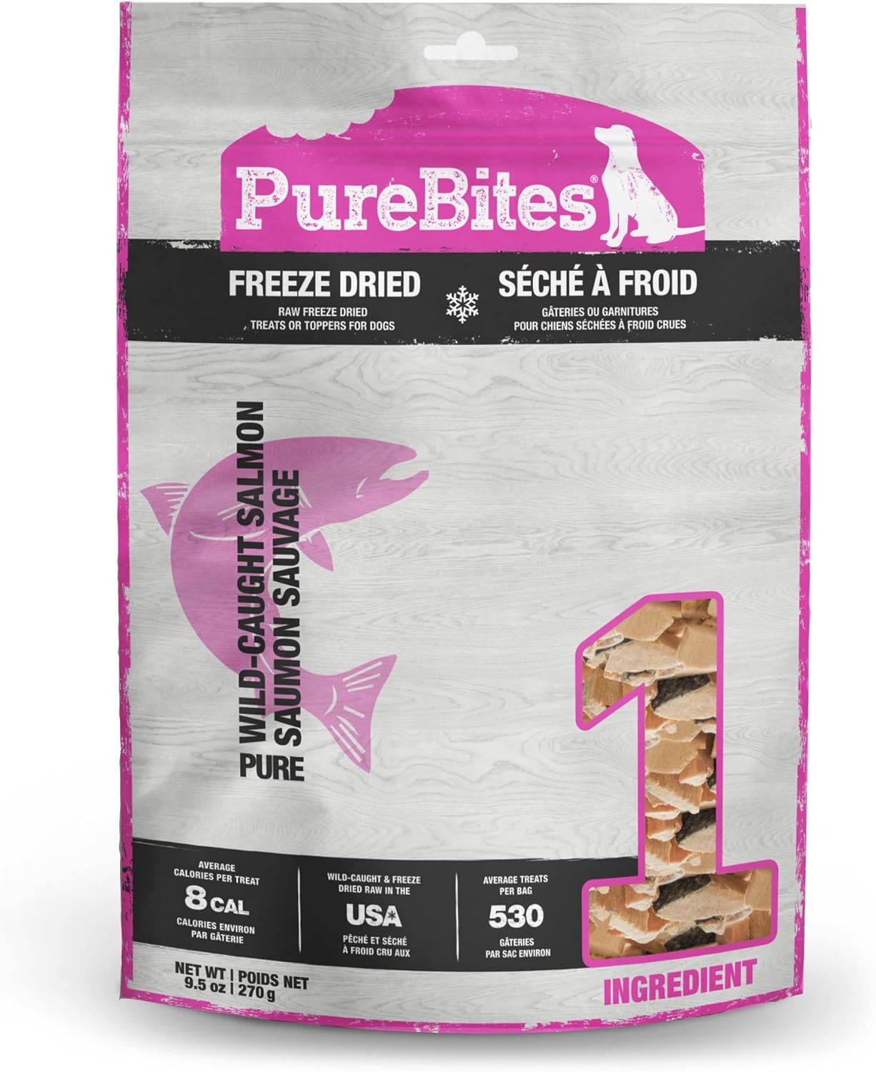 PureBites Freeze-Dried Salmon Dog Treats