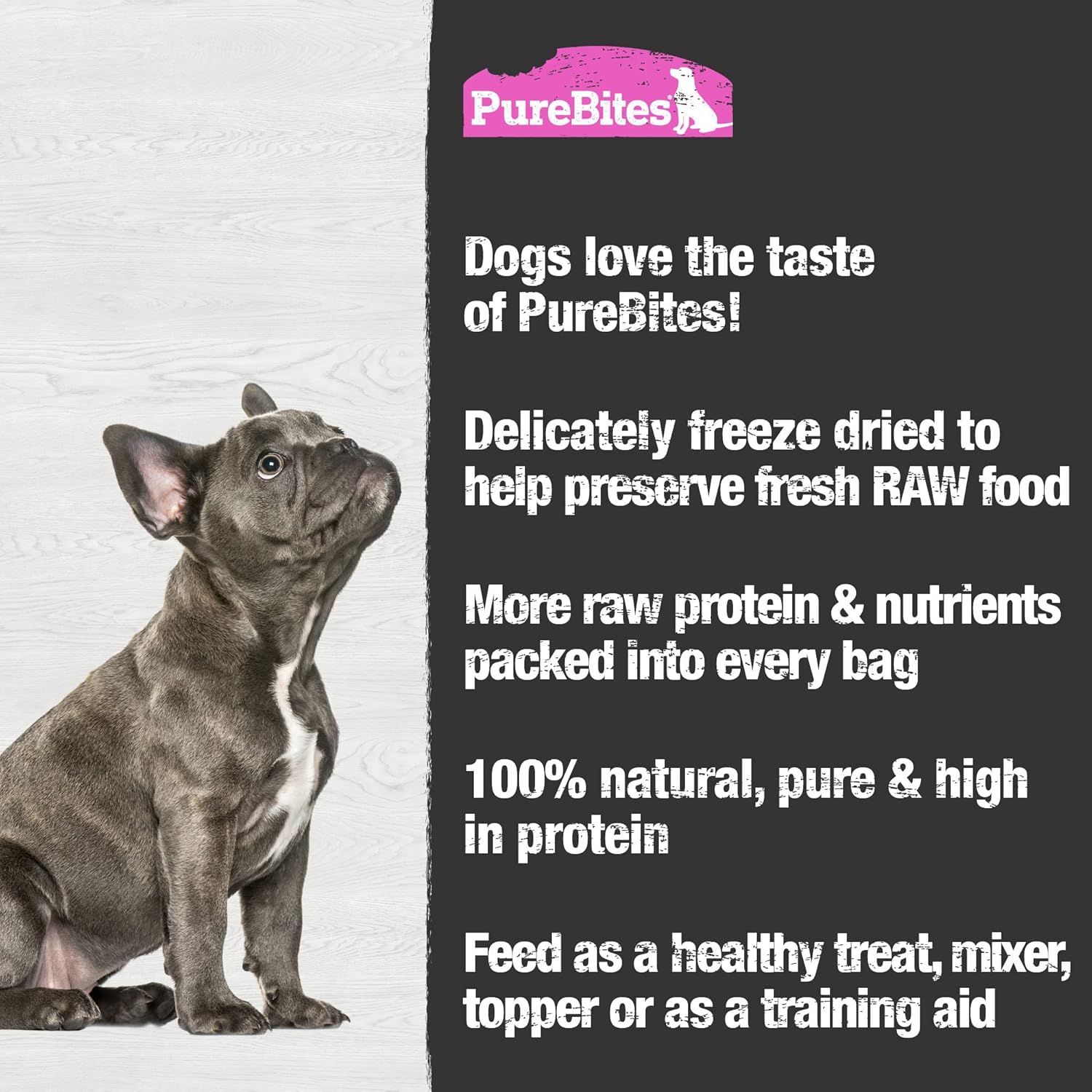 PureBites Freeze-Dried Salmon Dog Treats