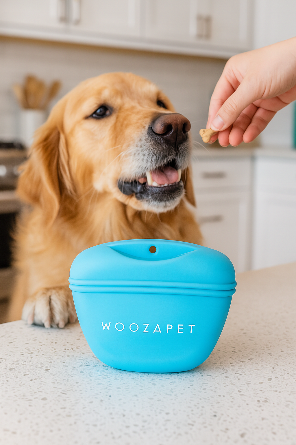 WOOZAPET Silicone Trainer Treat Clip-On Pouch