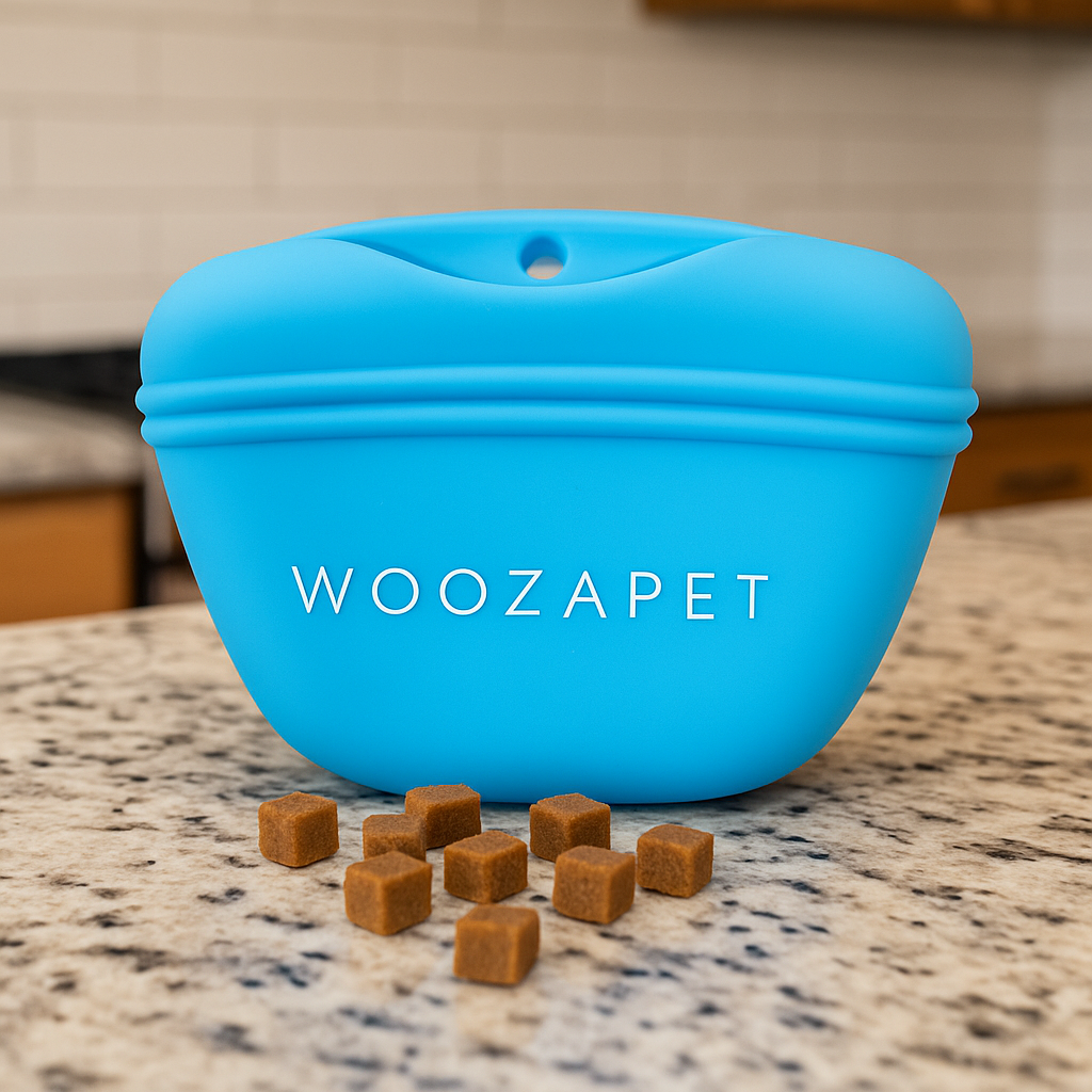 WOOZAPET Silicone Trainer Treat Clip-On Pouch