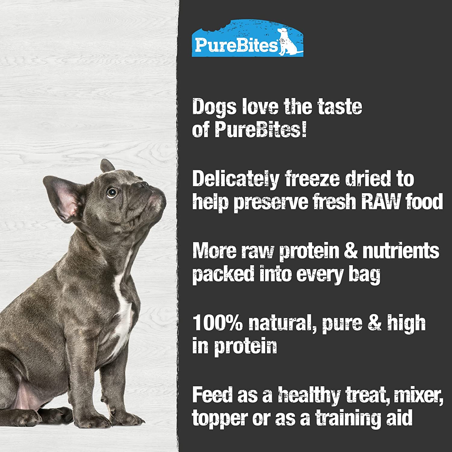 PureBites Lamb Liver Freeze Dried Treats 3.35 oz. Bag